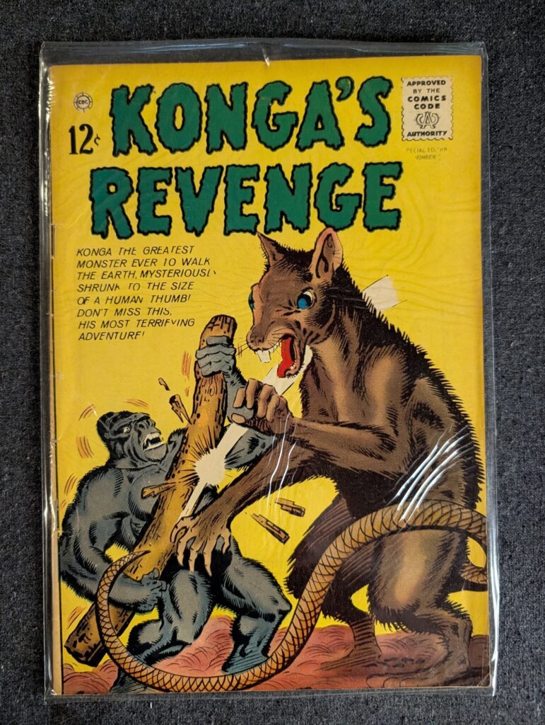 Konga's Revenge #1 front cover