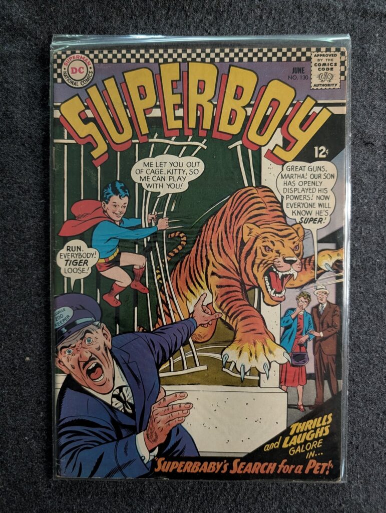 Superboy #130 front cover