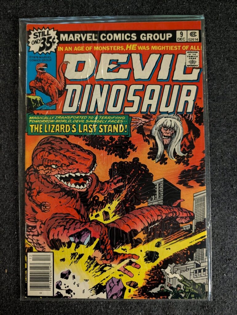 Devil Dinosaur #9 front cover
