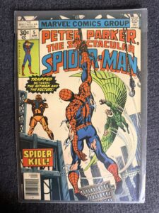 Peter Parker, The Spectacular Spider-Man #5 front cover