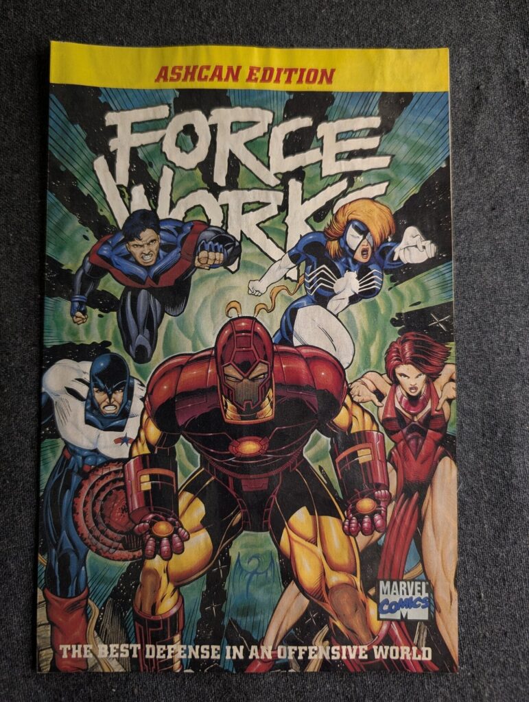 Force Works #Ashcan front cover