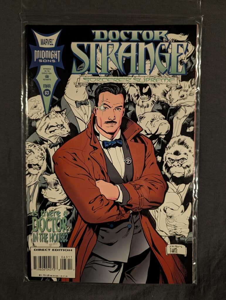 Doctor Strange, Sorcerer Supreme #63 front cover