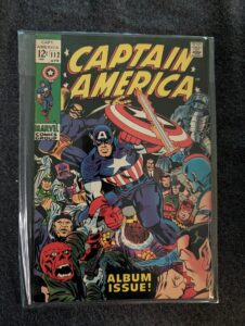 Captain America #112 front cover