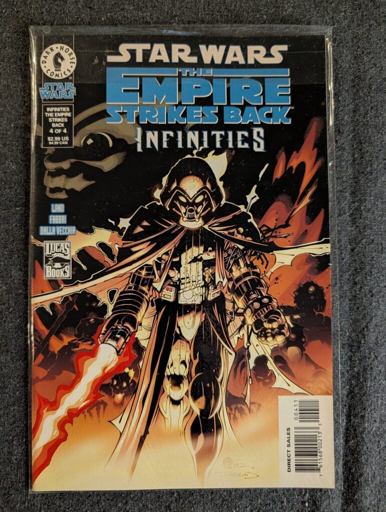 Star Wars: Infinities - The Empire Strikes Back #4 front cover