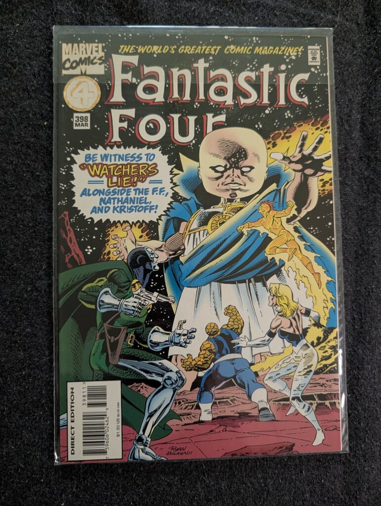 Fantastic Four #398 front cover