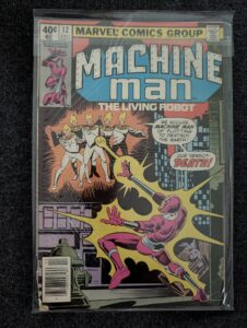 Machine Man #12 front cover