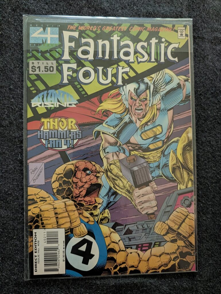 Fantastic Four #402 front cover