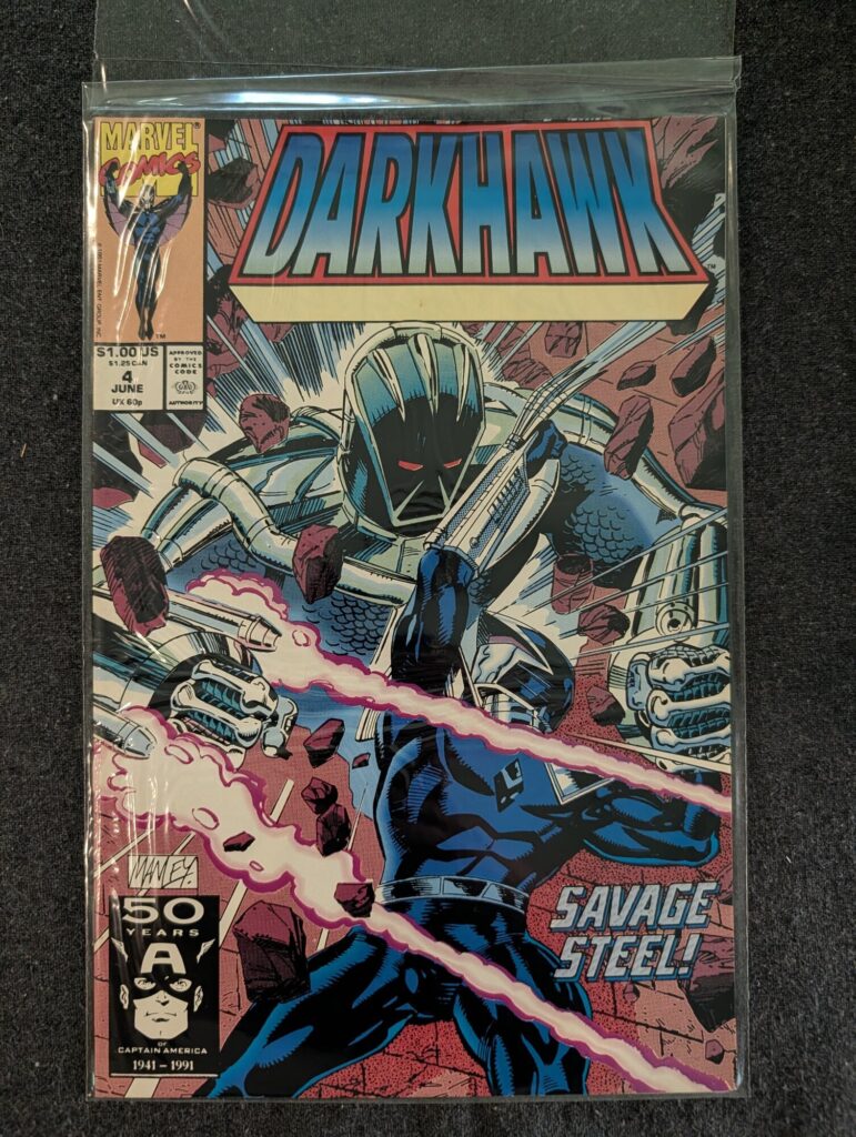 Darkhawk #4 front cover