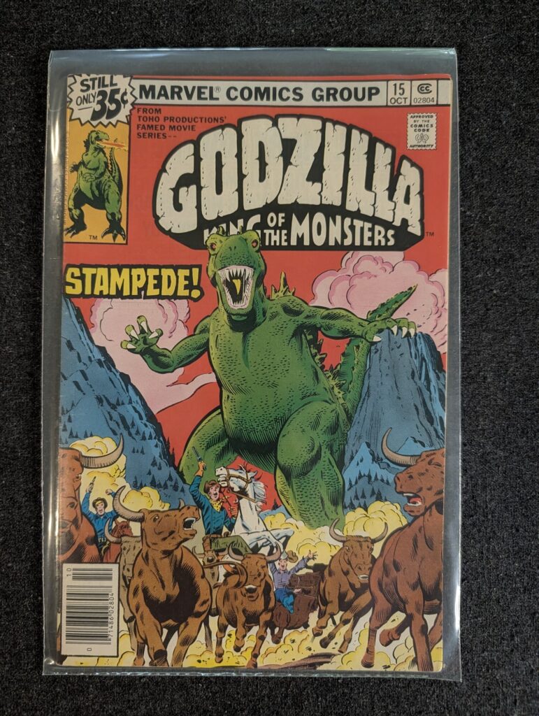 Godzilla, King of the Monsters #15 front cover