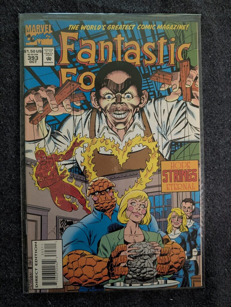 Fantastic Four #393 front cover