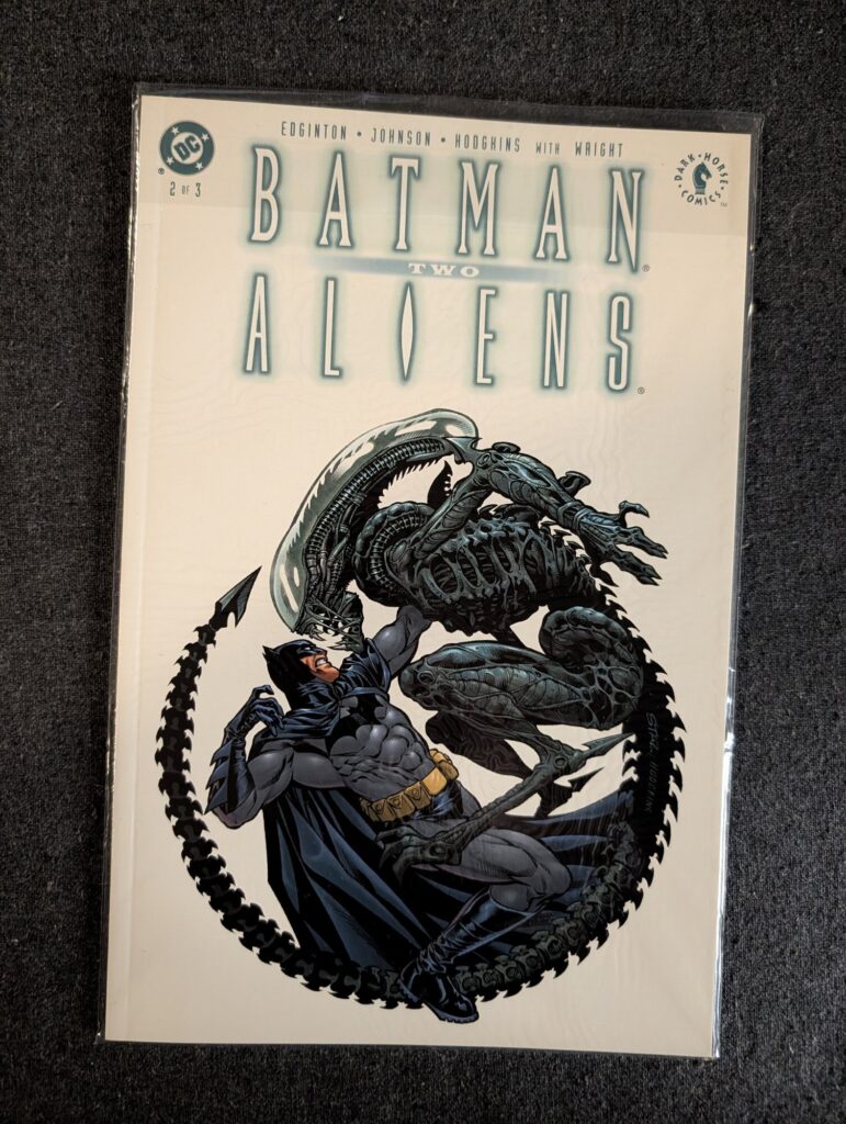 Batman/Aliens #2 front cover