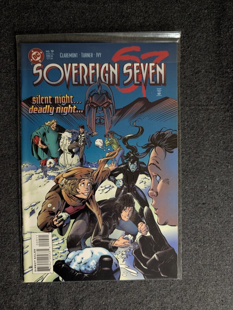 Sovereign Seven #9 front cover