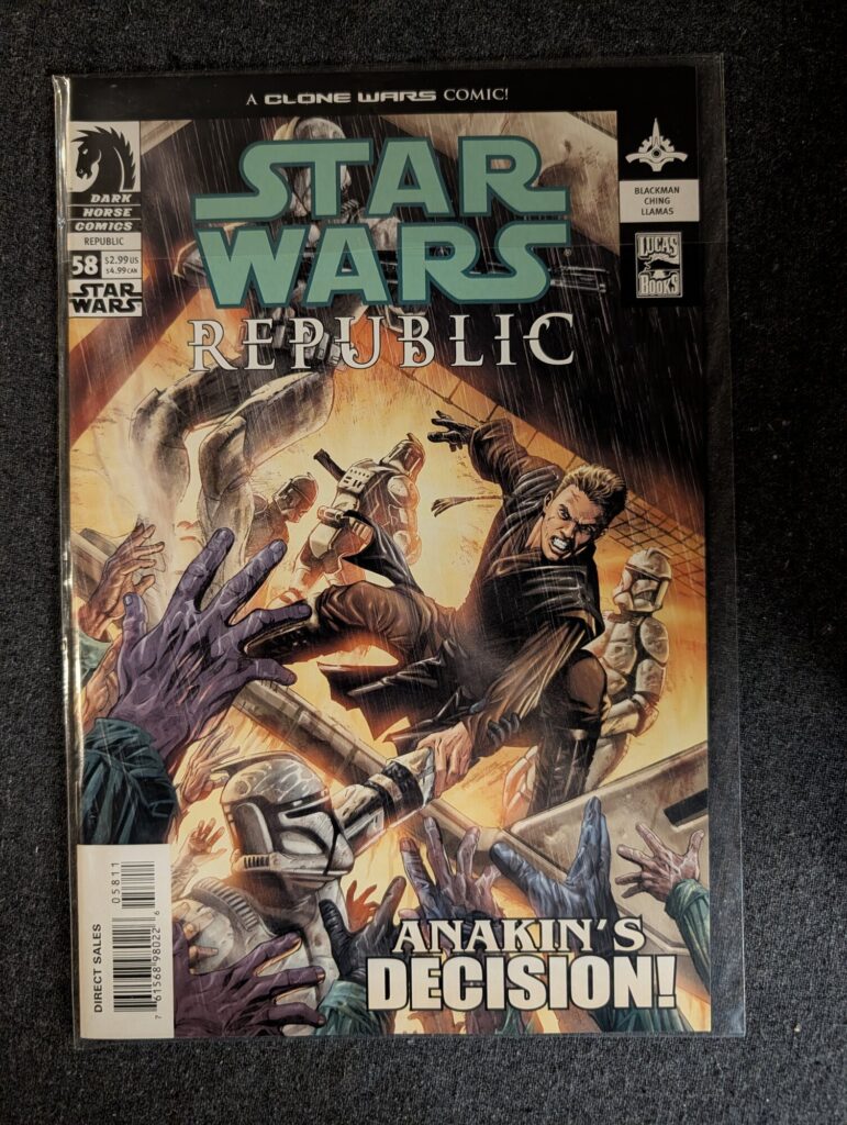 Star Wars: Republic #58 front cover