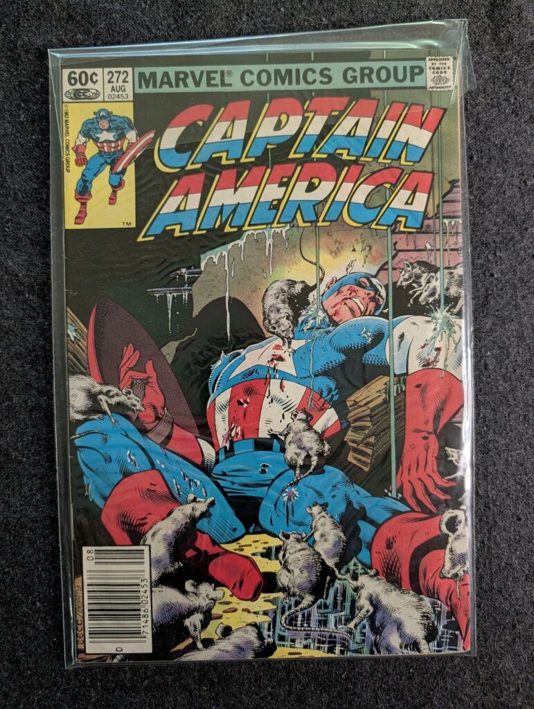 Captain America #272 front cover