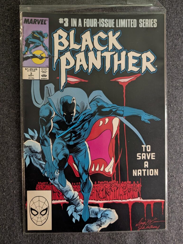 Black Panther #3 front cover