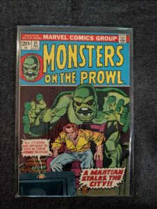 Monsters on the Prowl #21 front cover