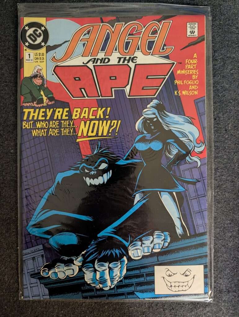 Angel and the Ape #1 front cover