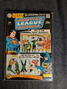 Justice League of America #76 front cover