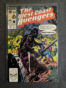 The West Coast Avengers #39 front cover