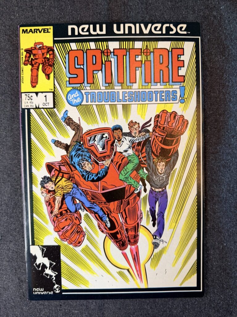 Spitfire and the Troubleshooters #1 front cover