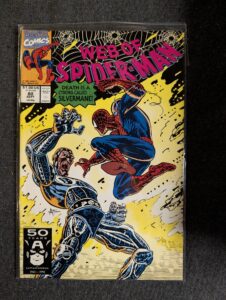 Web of Spider-Man #80 front cover