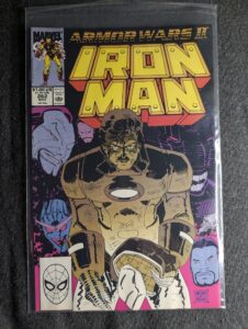 Iron Man #262 front cover