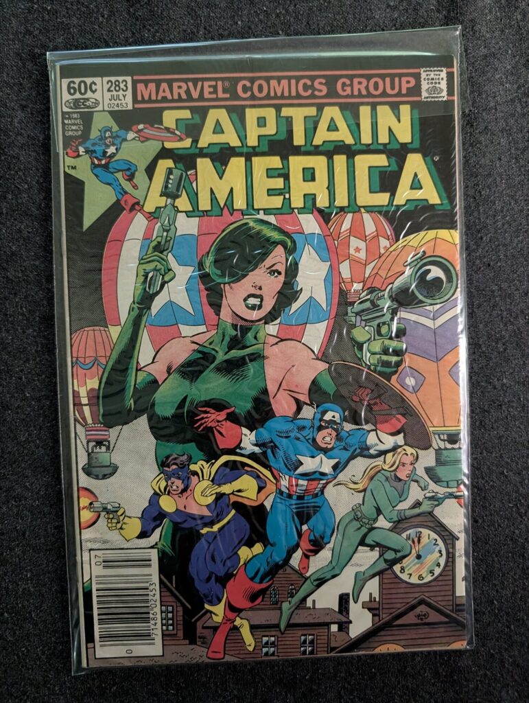 Captain America #283 front cover