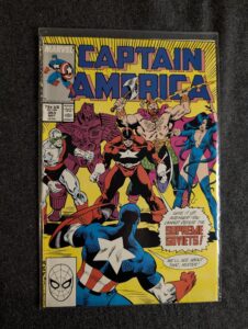 Captain America #353 front cover