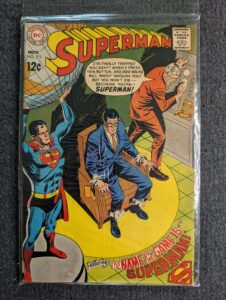 Superman #211 front cover