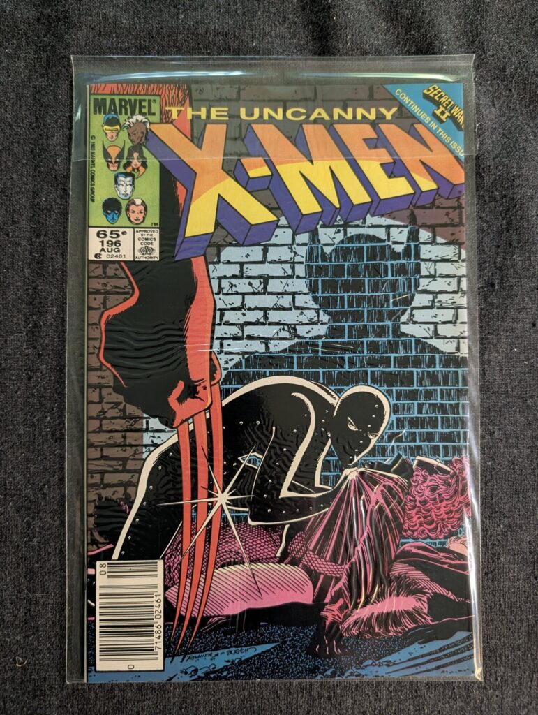 The Uncanny X-Men #196 front cover