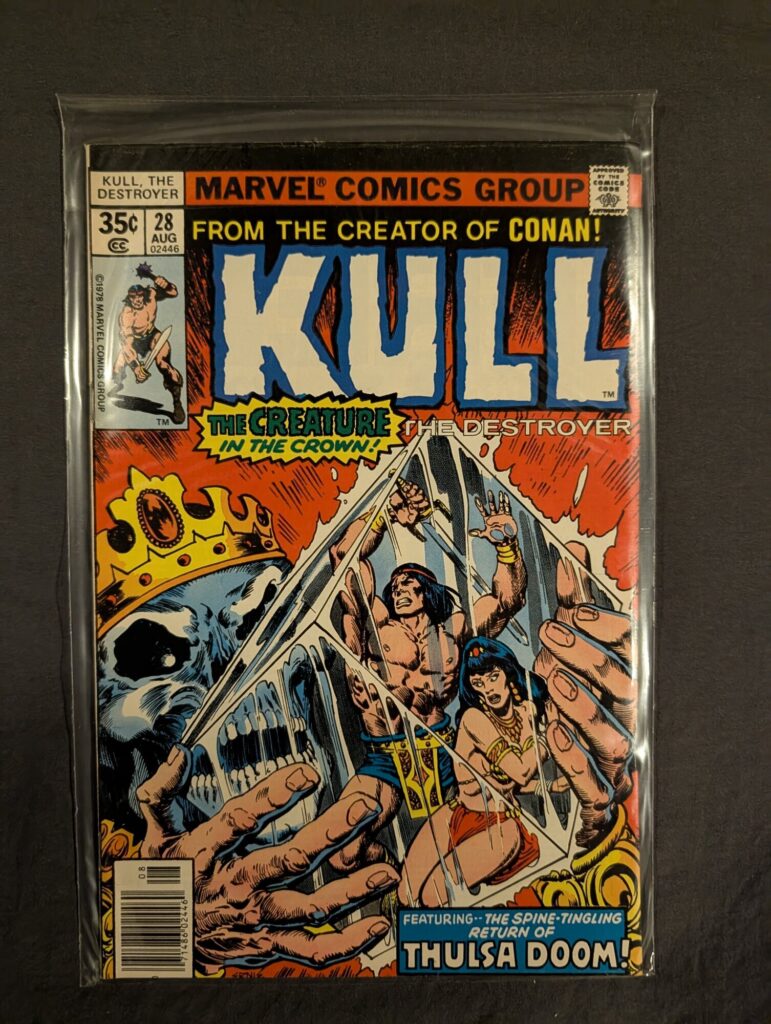 Kull the Destroyer #28 front cover