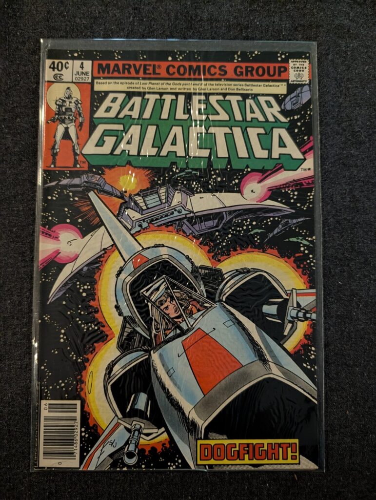 Battlestar Galactica #4 front cover