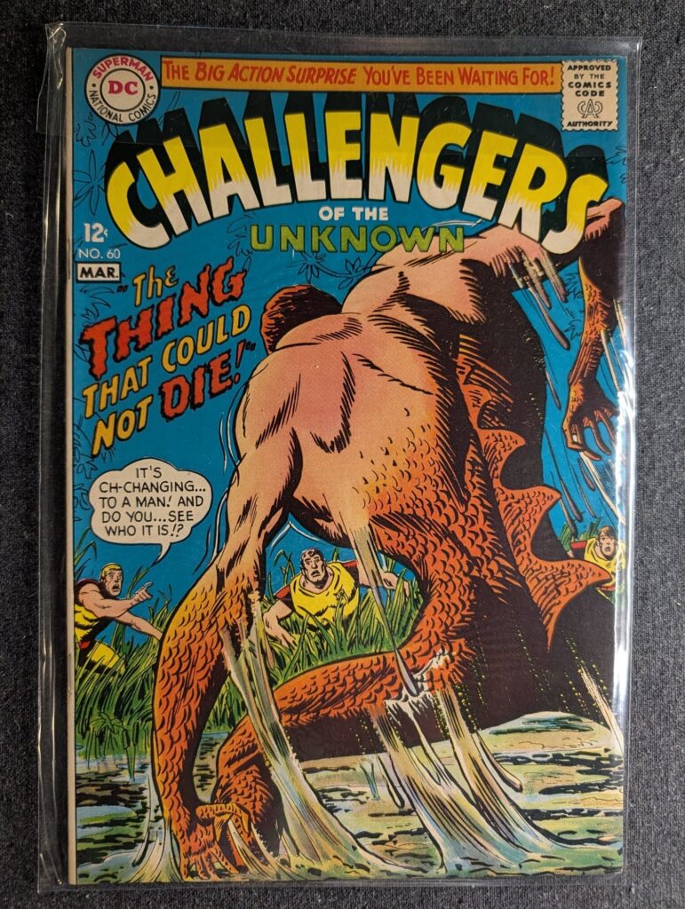 Challengers of the Unknown #60 front cover