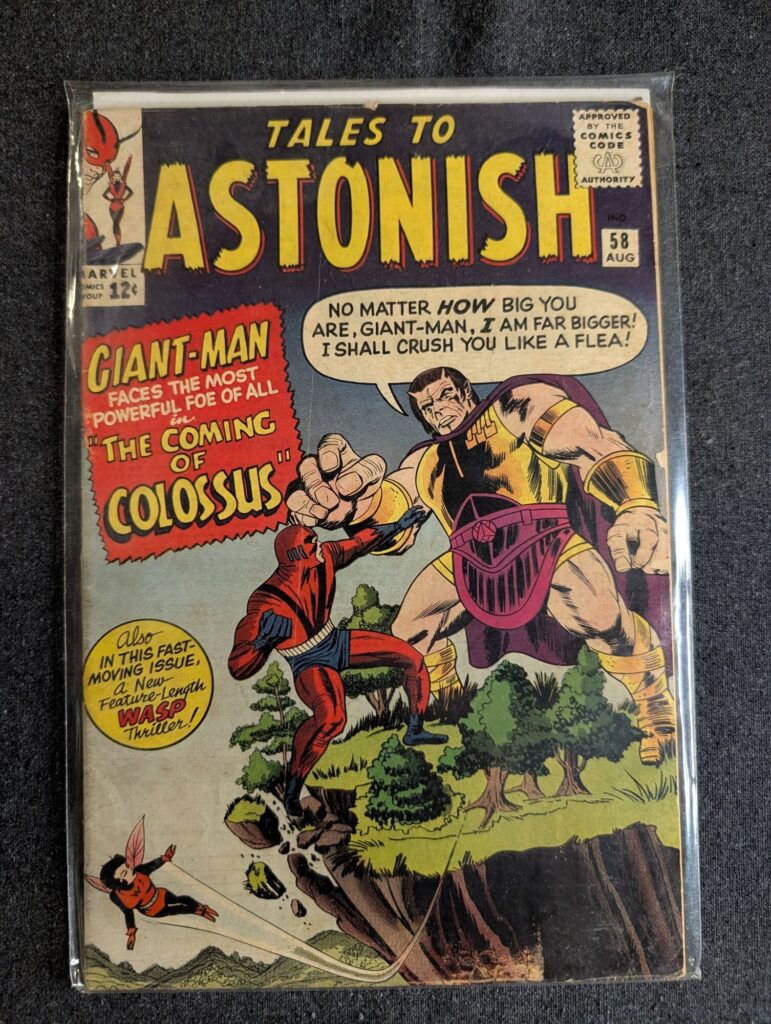 Tales to Astonish #58 front cover