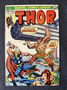 Thor #221 front cover