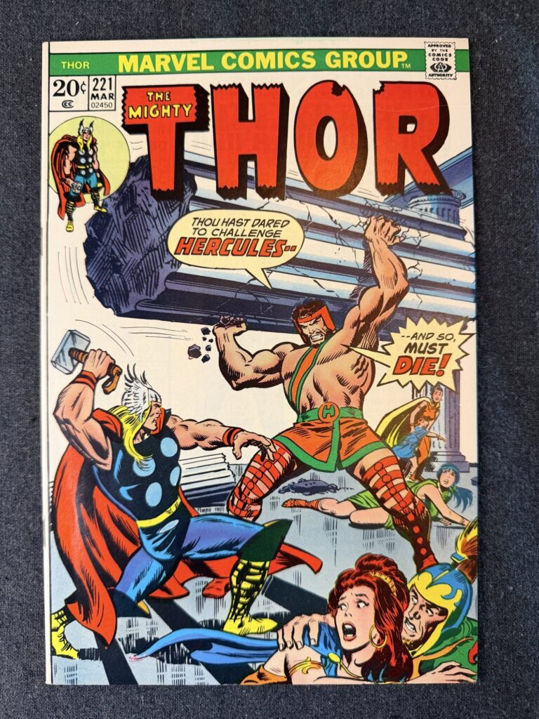Thor #221 front cover
