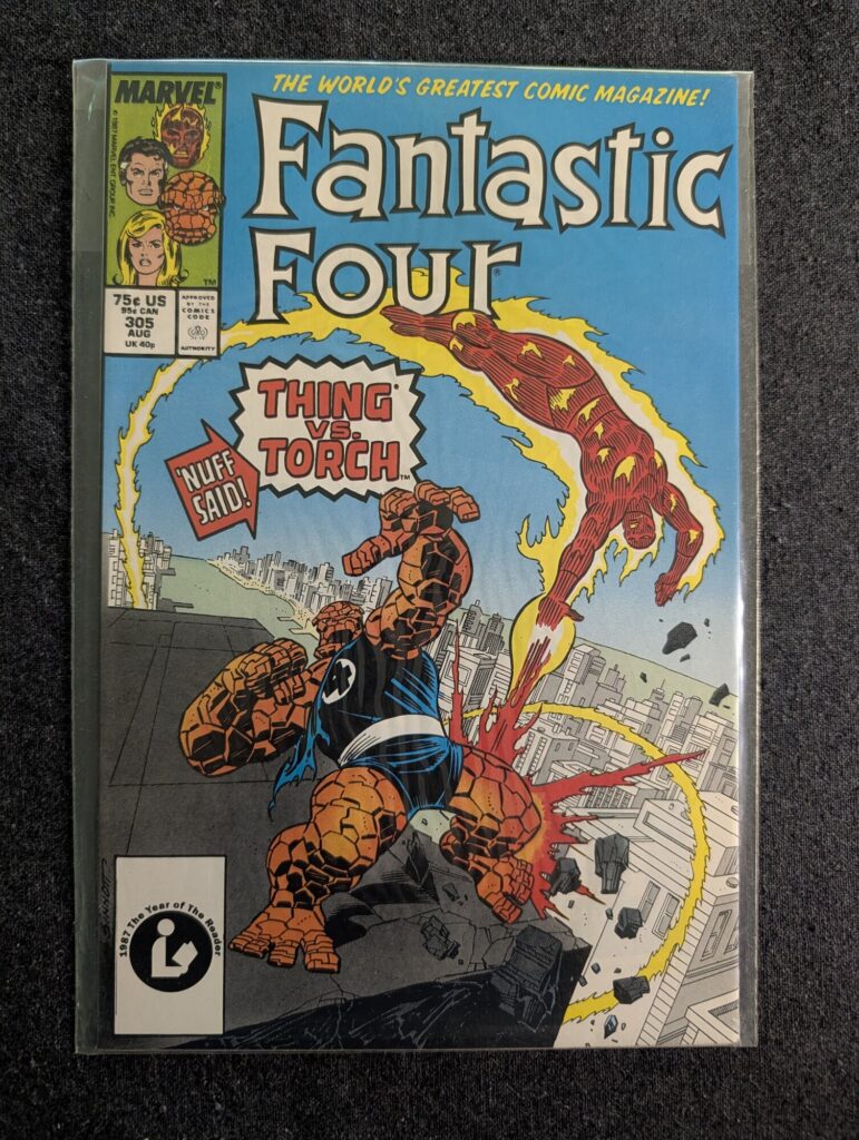 Fantastic Four #305 front cover
