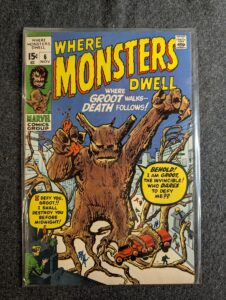 Where Monsters Dwell #6 front cover