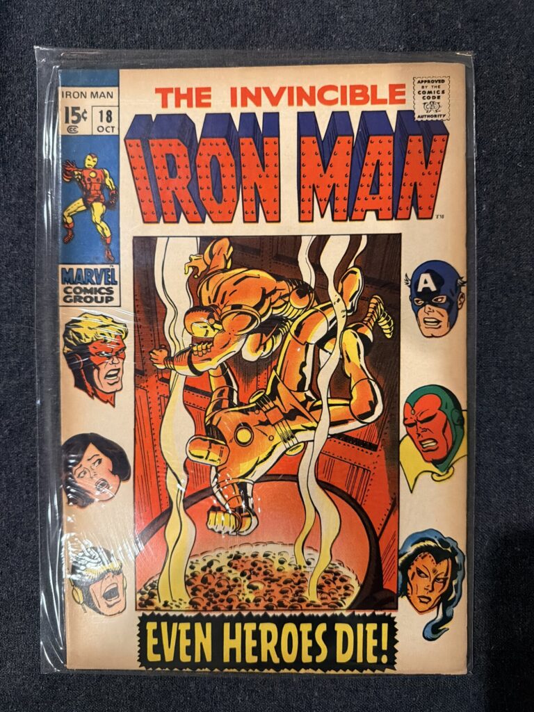 Iron Man #18 front cover