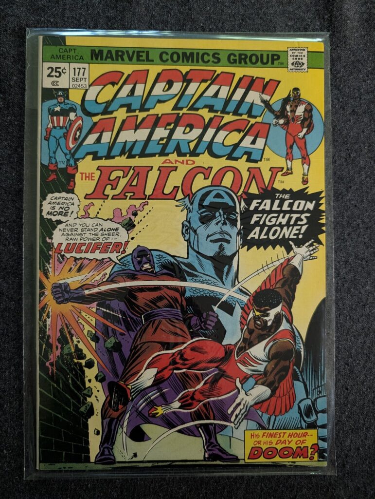 Captain America #177 front cover
