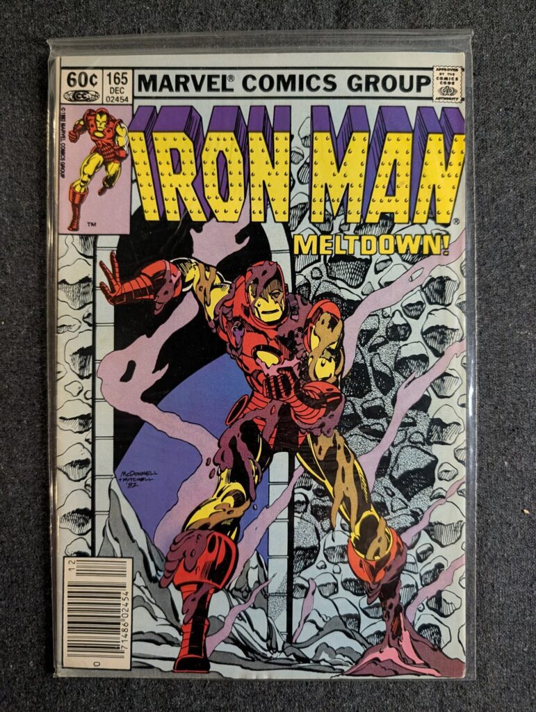 Iron Man #165 front cover