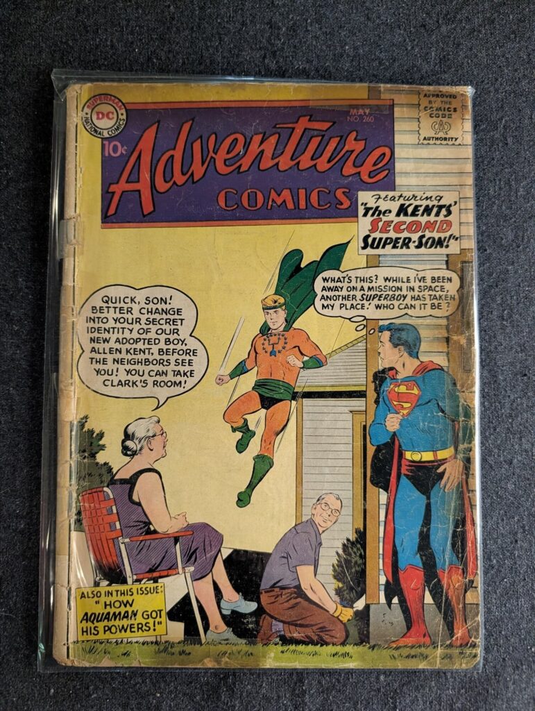Adventure Comics #260 front cover