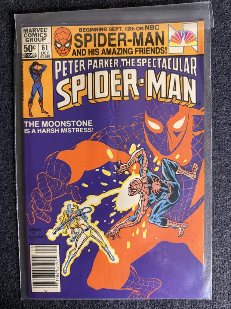 Peter Parker, The Spectacular Spider-Man #61 front cover
