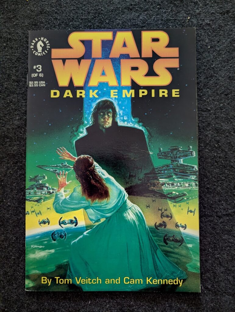 Star Wars: Dark Empire #3 front cover