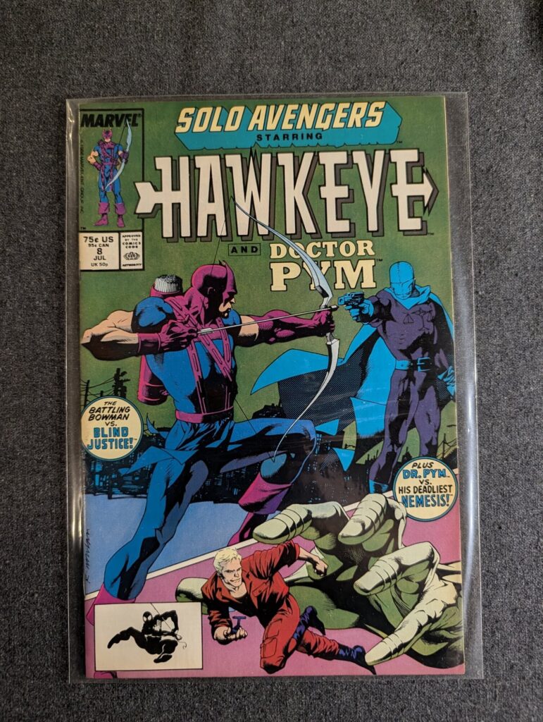 Solo Avengers #8 front cover