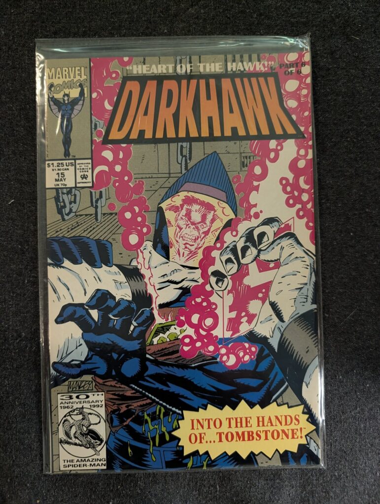 Darkhawk #15 front cover