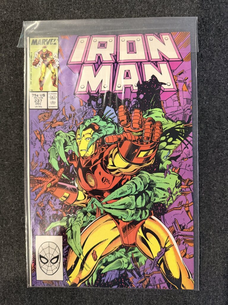 Iron Man #237 front cover