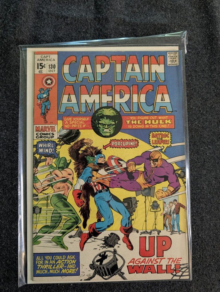 Captain America #130 front cover