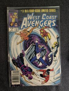West Coast Avengers #3 front cover