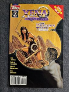 Xena: Warrior Princess: The Dragon's Teeth #3 front cover